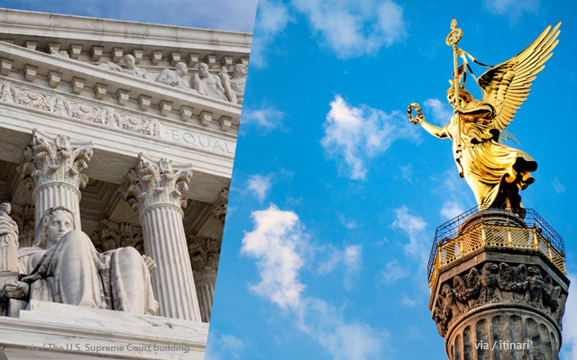 Roman column capital