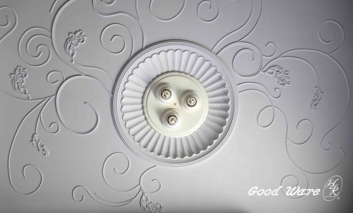 How to install the flexible molding