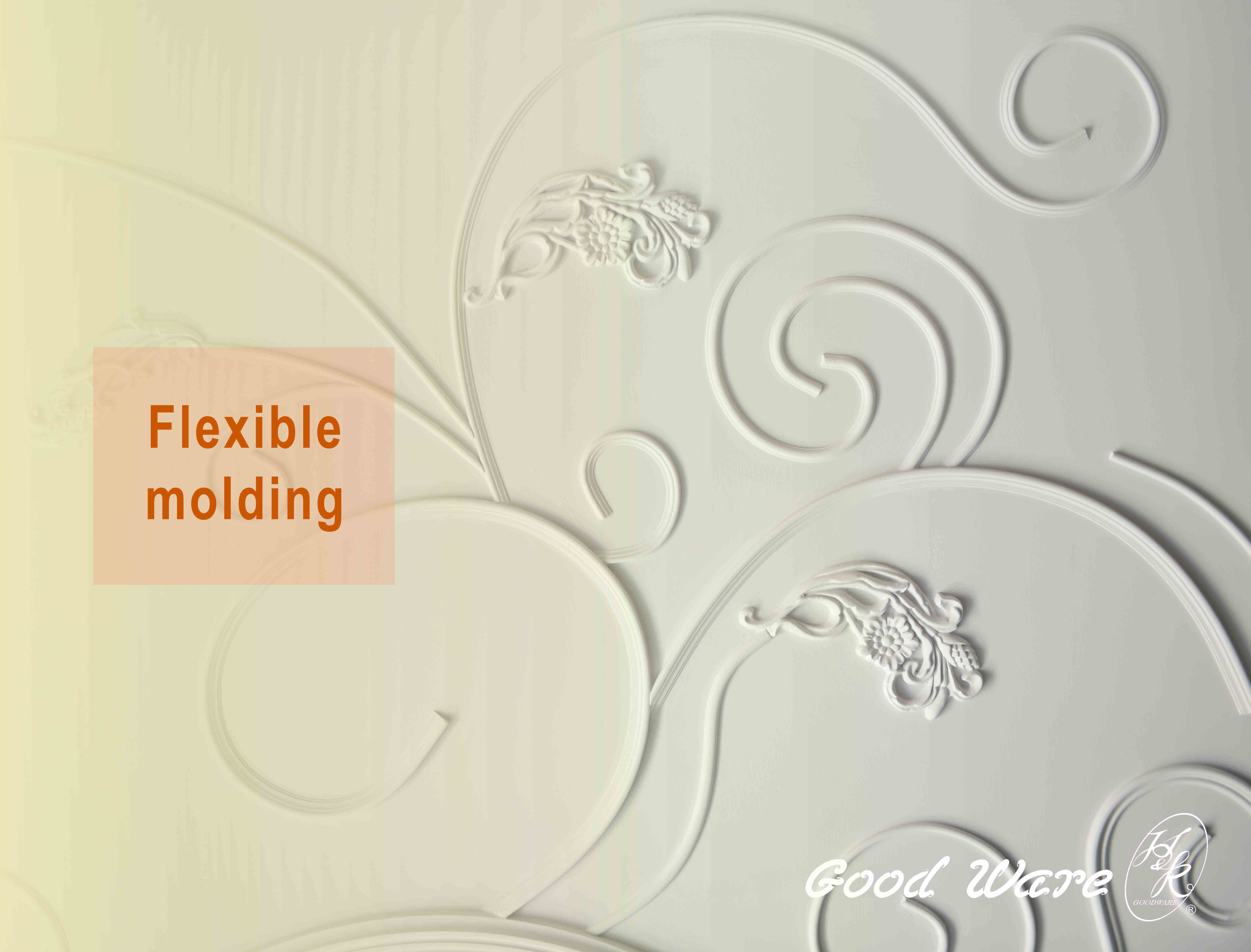 flexible decorative molding
