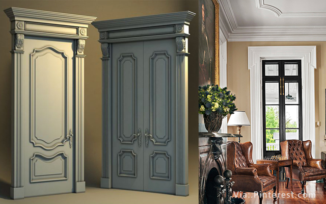 door frame moulding ideas