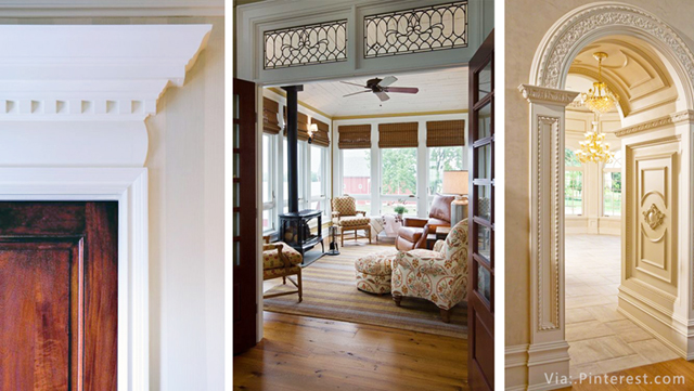 door frame moulding ideas