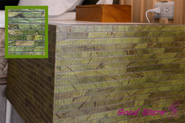 Natural material wallpapers