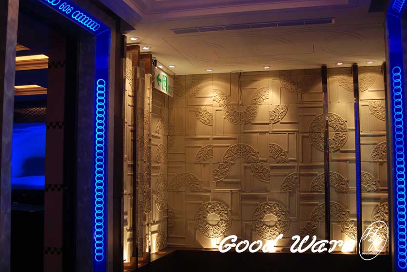 Hotel decor-wall panels and Interior Design by H&K Goodware