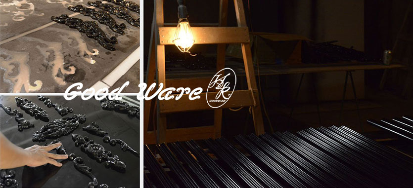 Wall Decor Moulding-Mysterious Black Appliques & Onlays