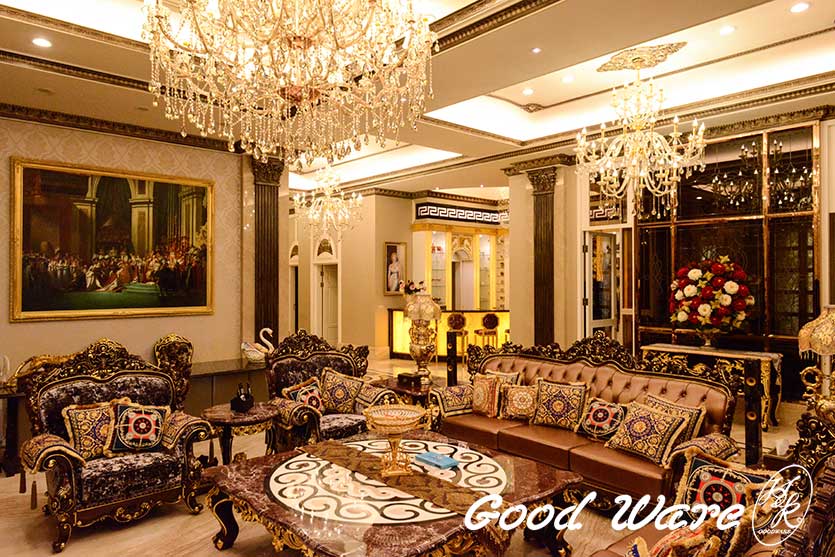 European style villa house design idea