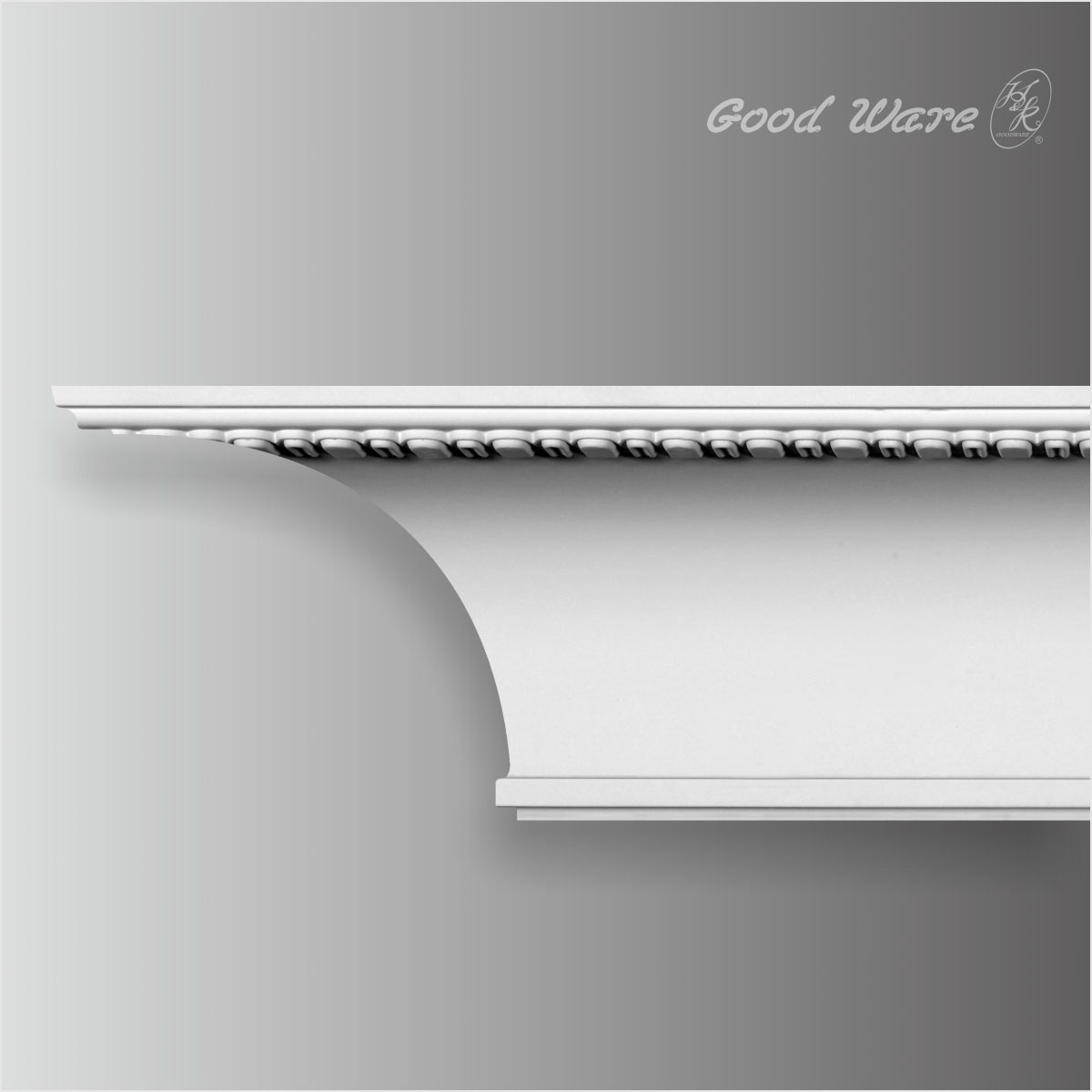 Polyurethane companion simple cove molding