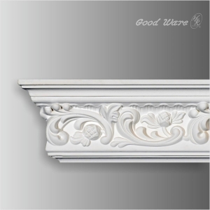 White decorative crown moulding for sale
