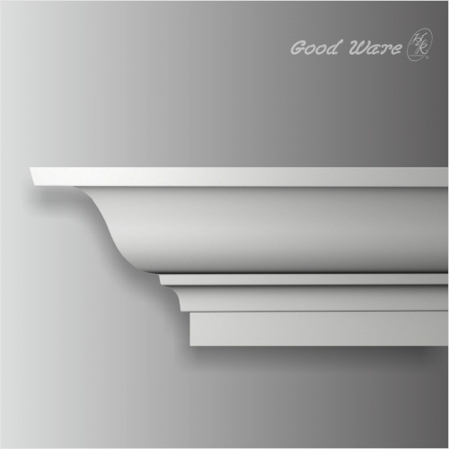 Polyurethane plain solid crown moulding