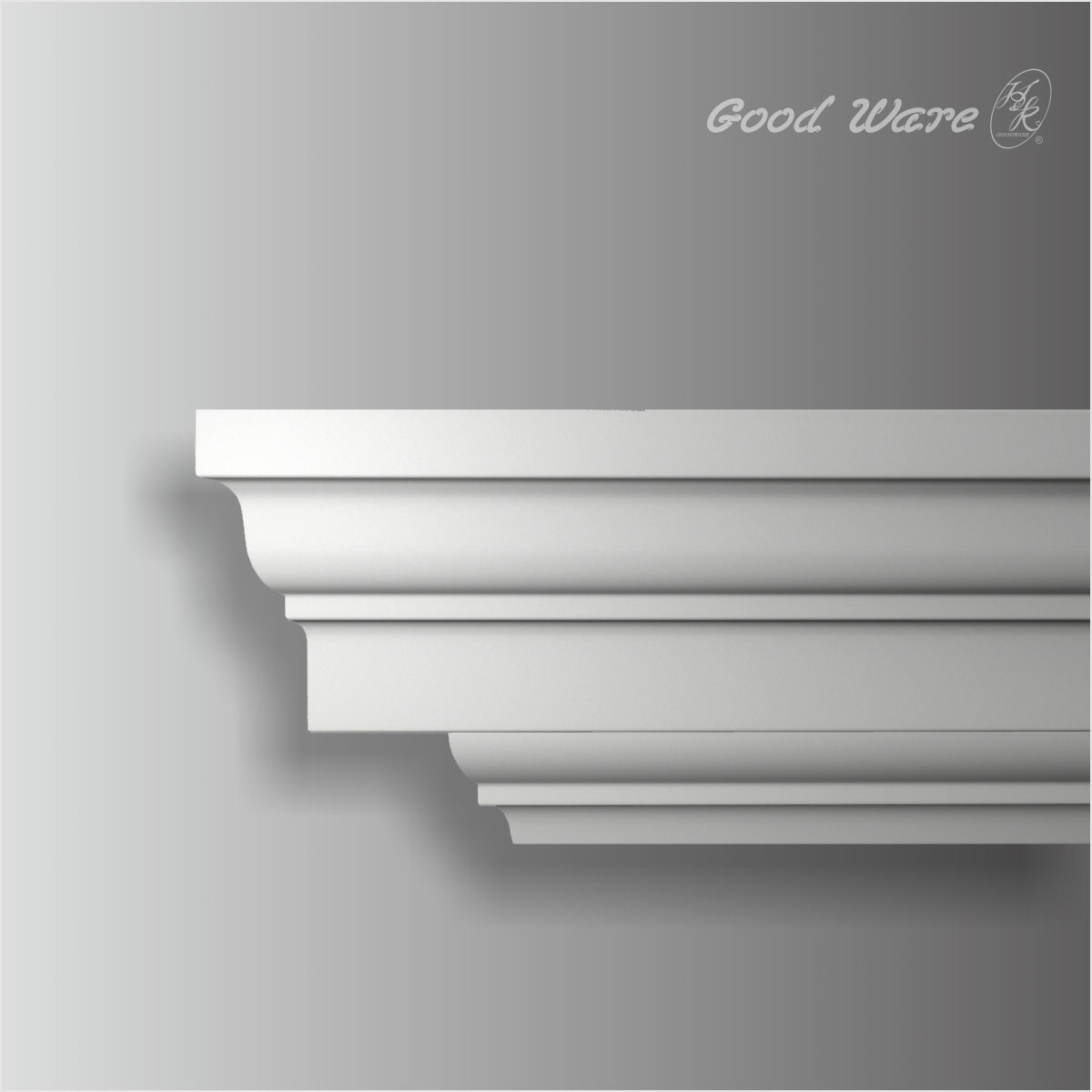 large plain flat crown moulding