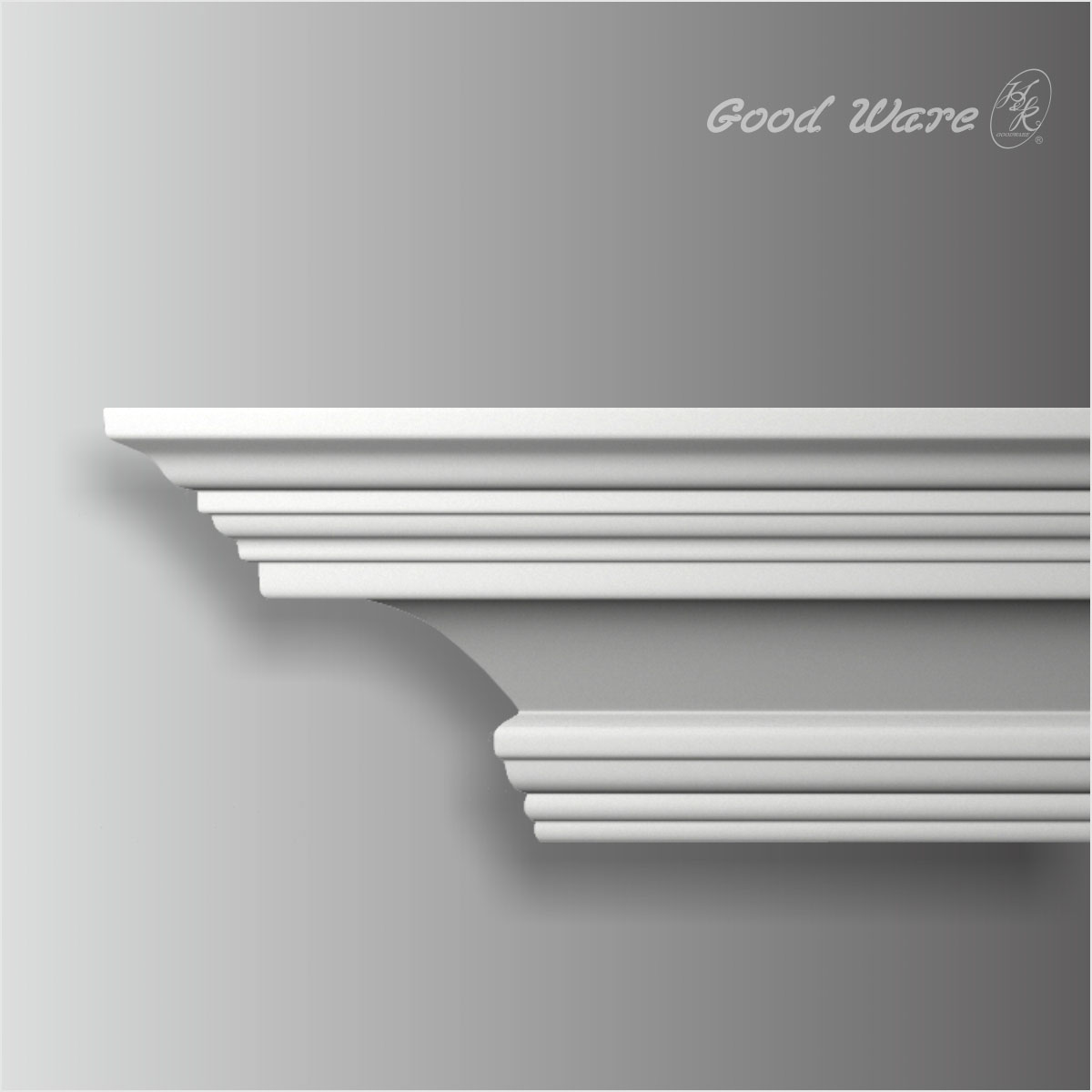 Architectural contemporary ceiling molding