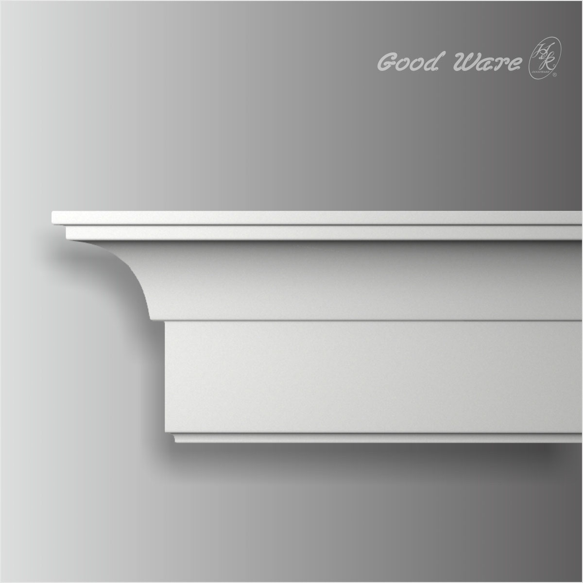 Elegant wall crown molding for sale