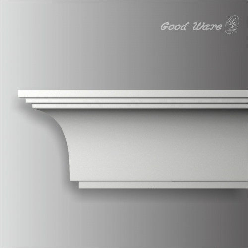 Polyurethane modern cove trim molding