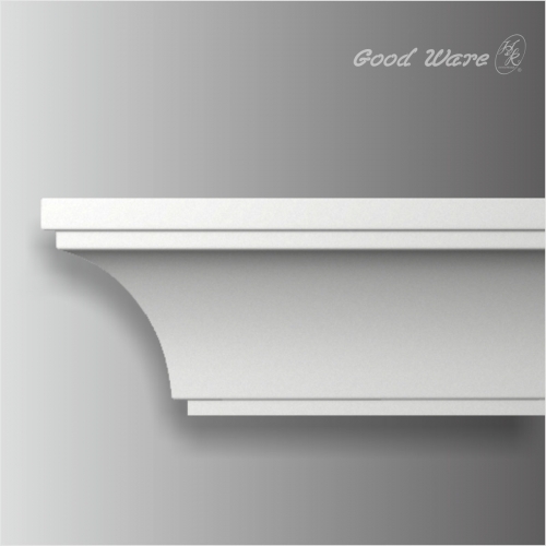 Polyurethane white ceiling small cove molding