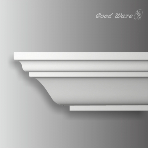 Contemporary crown moulding for living room