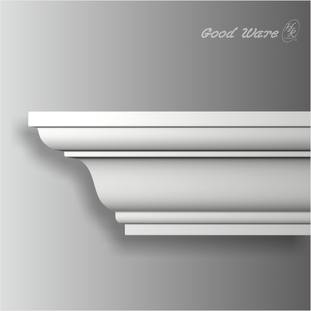 Polyurethane simple ceiling molding