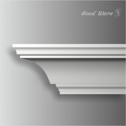 Plain crown molding for kitchen cabinets