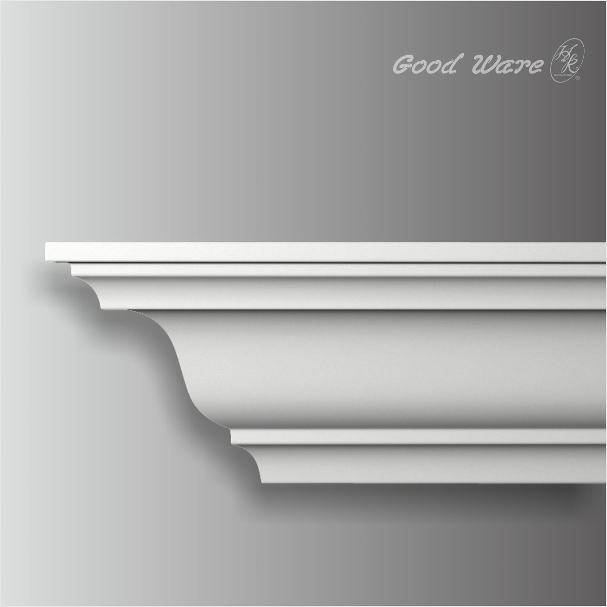 Polyurethane simple ceiling moulding