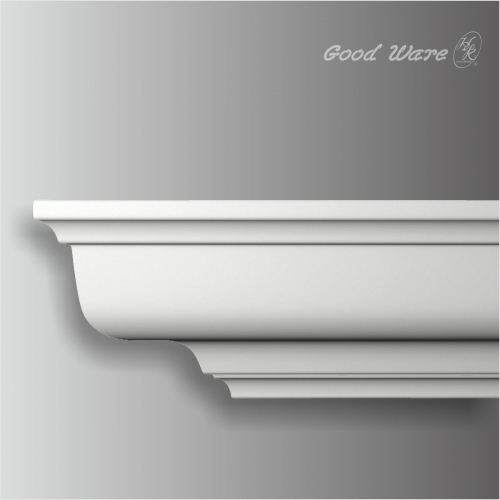 Polyurethane plain pre primed crown moulding