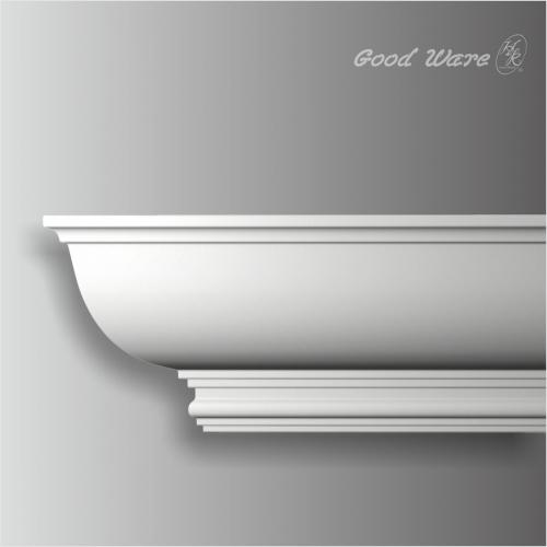 Polyurethane simple pre painted crown molding