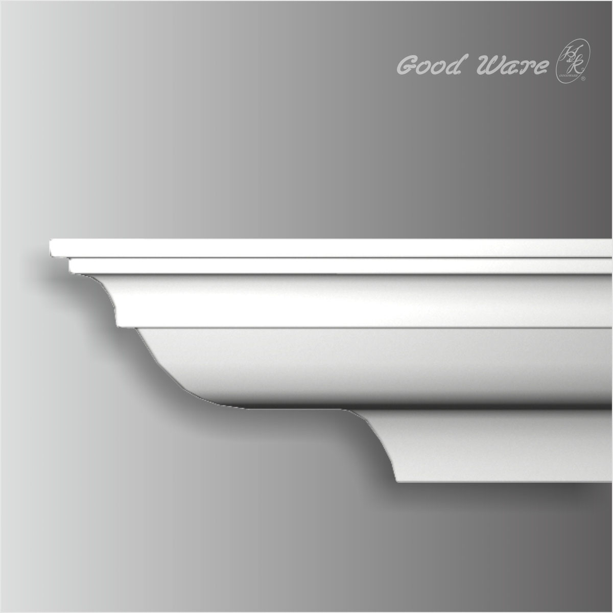 Polyurethane craftsman style crown moulding