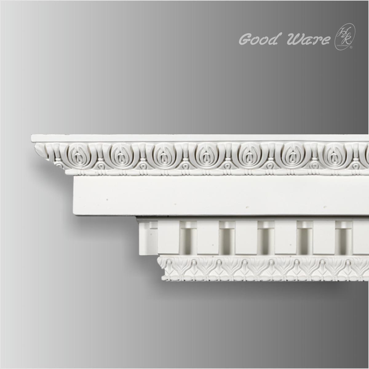 PU architectural ornament crown molding