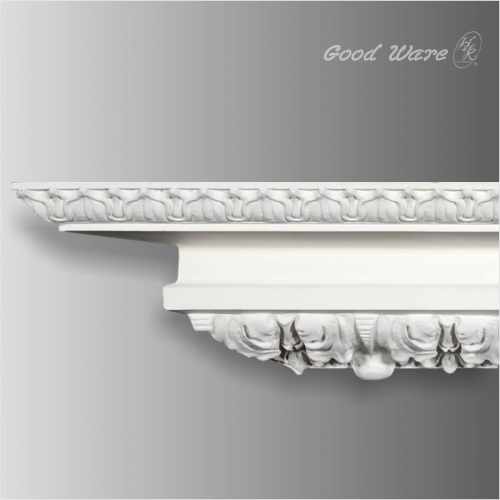 Polyurethane decorative crown molding trim