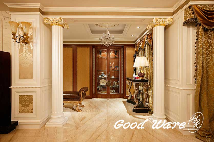 European style villa house design idea