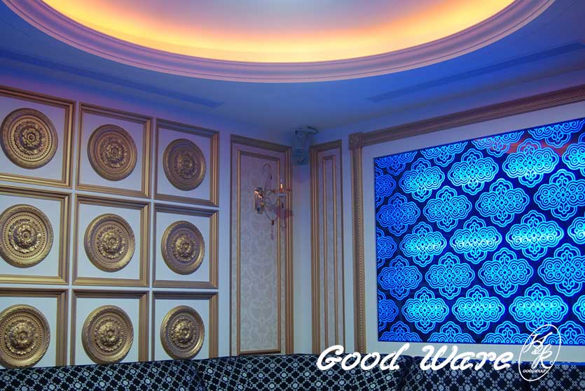 Hotel decor-wall panels and Interior Design by H&K Goodware
