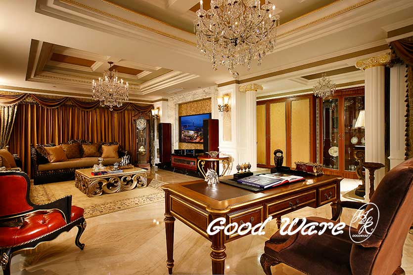 European style villa house design idea