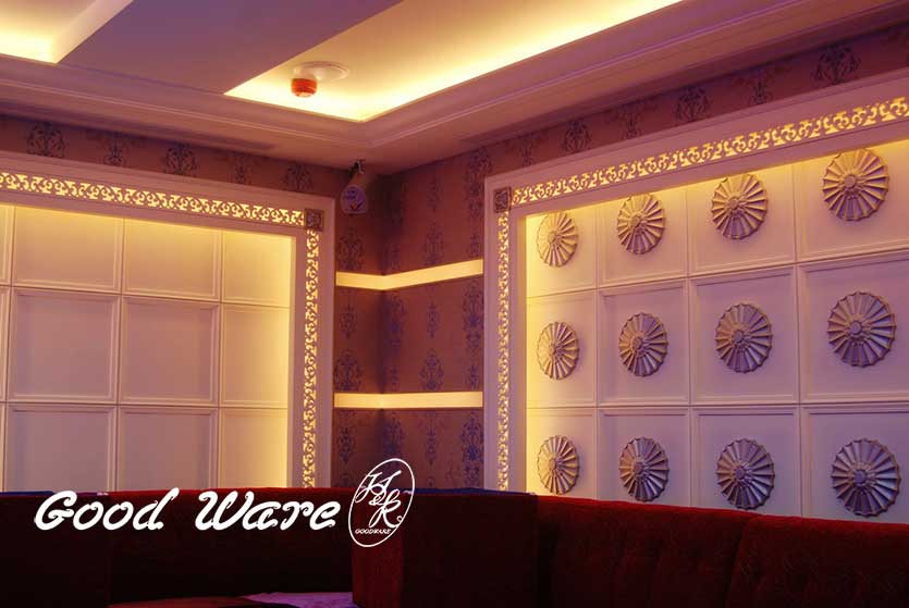 Hotel decor-wall panels and Interior Design by H&K Goodware