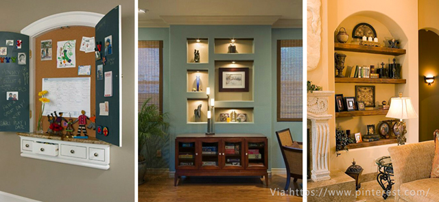wall niche ideas