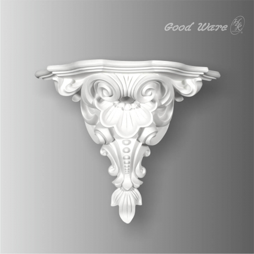 Polyurethane ornamental wall brackets