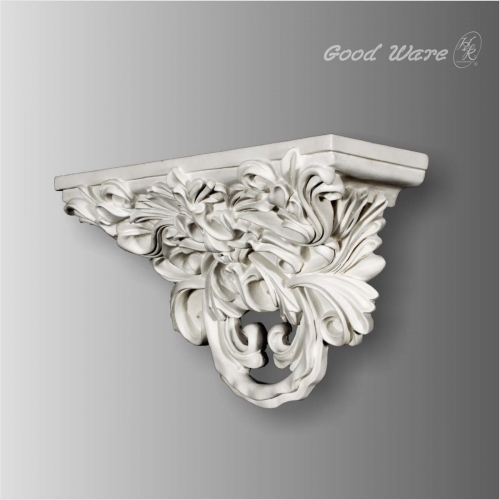 Polyurethane baroque wall shelf for sale