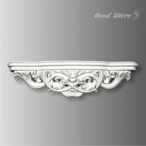 Polyurethane antique shelf brackets