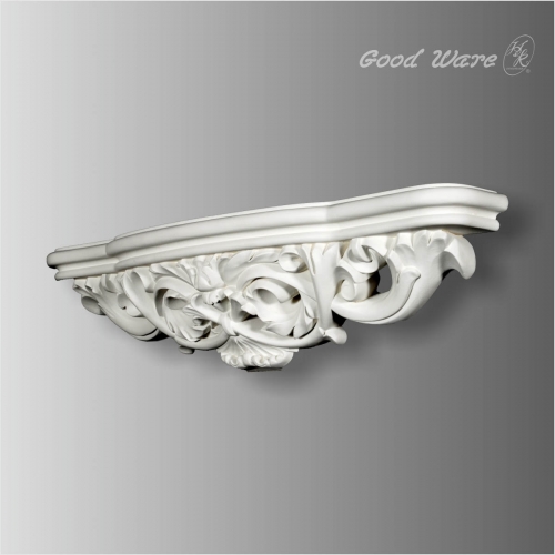 Polyurethane antique shelf brackets