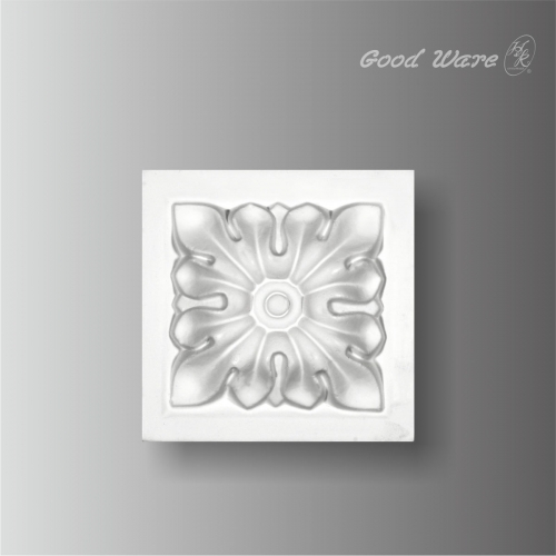 Polyurethane window trim corner blocks