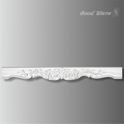 Decorative floral window moulding for sale