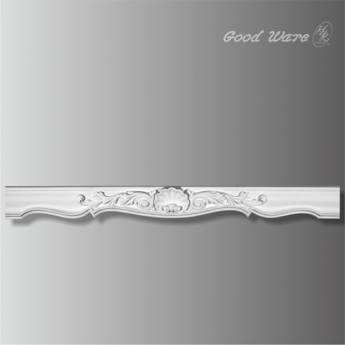 Shall and acanthus decorative window casing