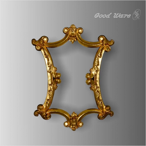 Polyurethane baroque vintage gold mirror frame