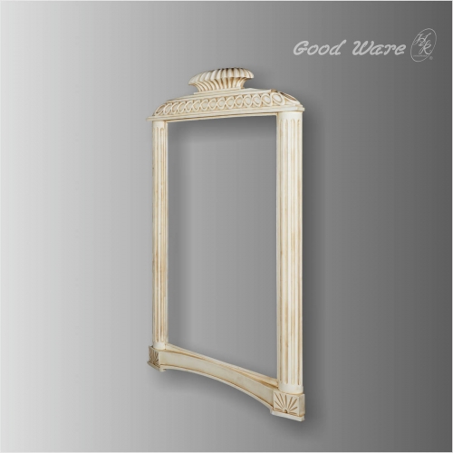 Polyurethane decorative square elegant mirror frames