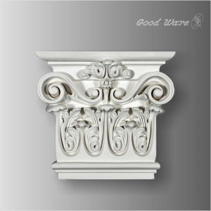 Polyurethane corinthian fireplace corner