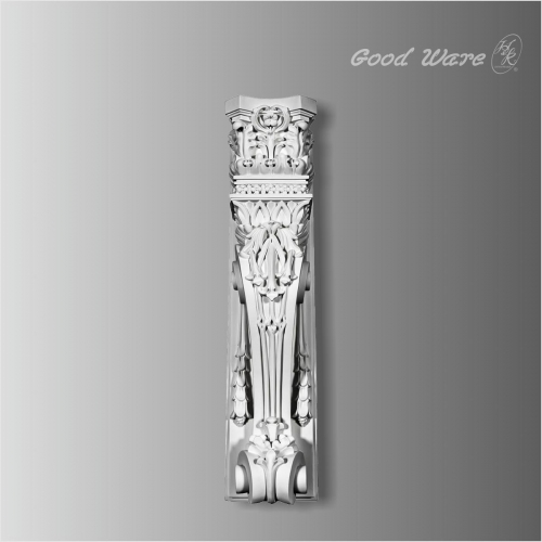 Polyurethane fireplace mantel decor surround