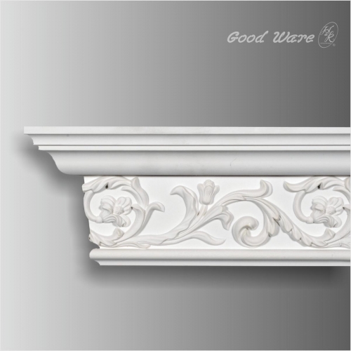 PU decorative scroll crown molding