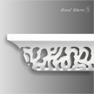 Polyurethane pierced crown moulding