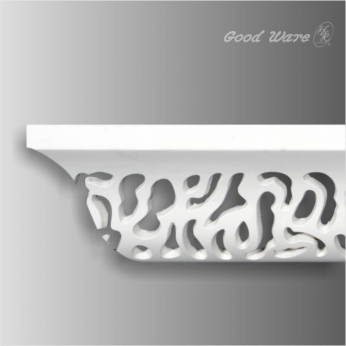 Polyurethane pierced crown moulding