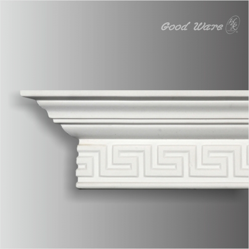 Polyurethane greek key crown molding supplier
