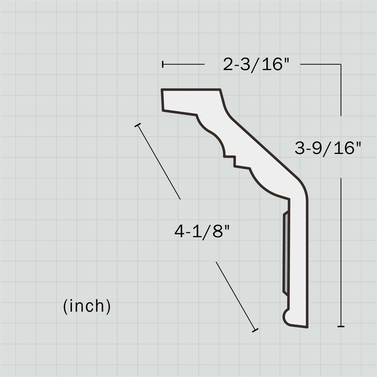Polyurethane greek key crown molding supplier