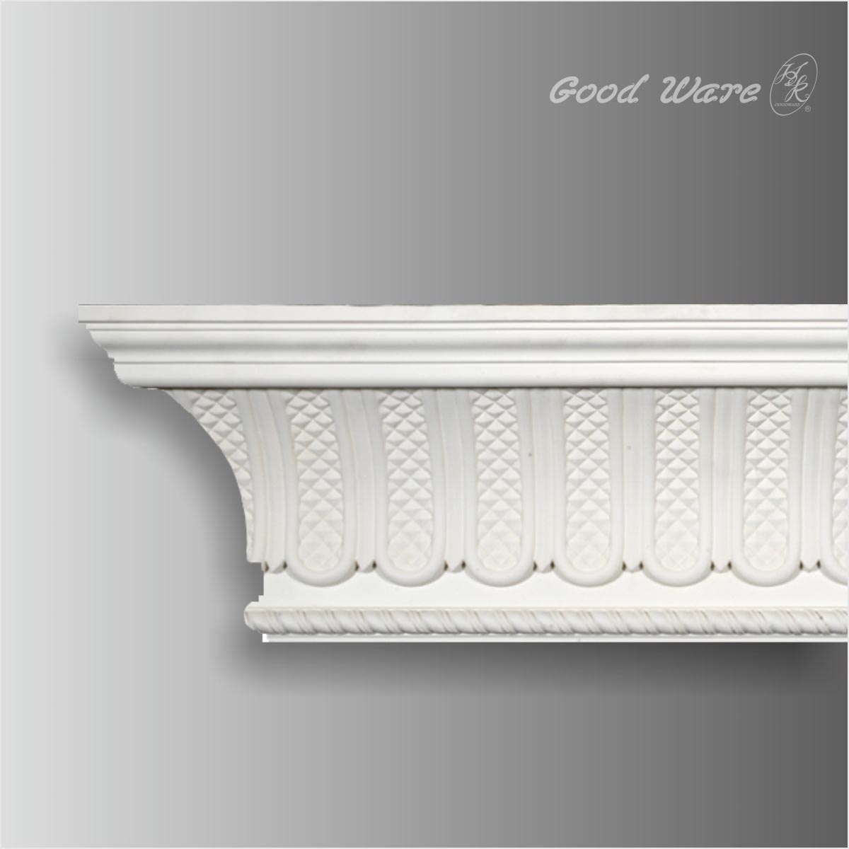 Polyurethane decorative ceiling rope moulding wholesale