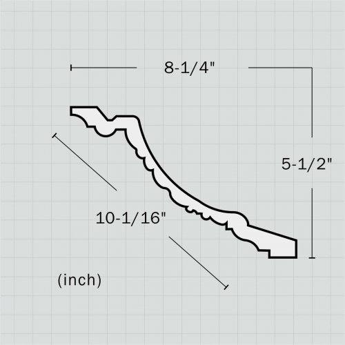 Polyurethane decorative ceiling mouldings supply