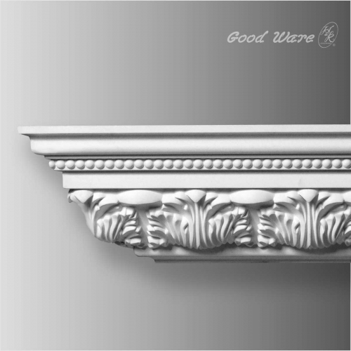 Polyurethane decorative ceiling cornice crown molding